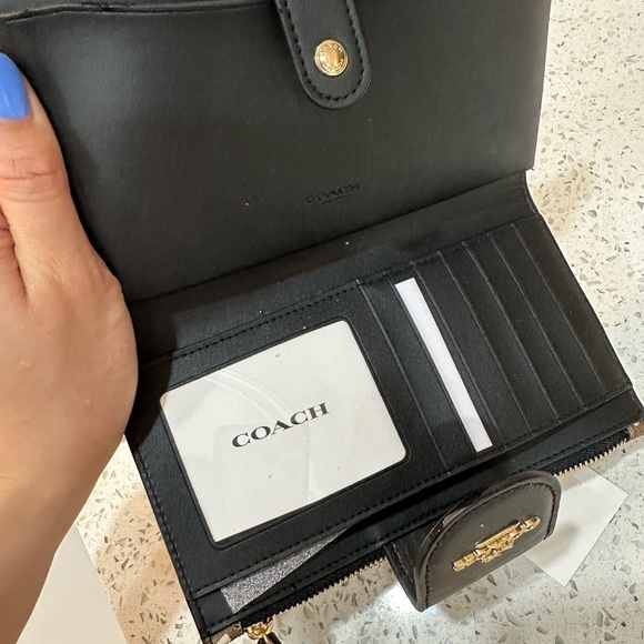 Coach Phone Wallet Bee Print Tech Wallet - Picture 8 of 11